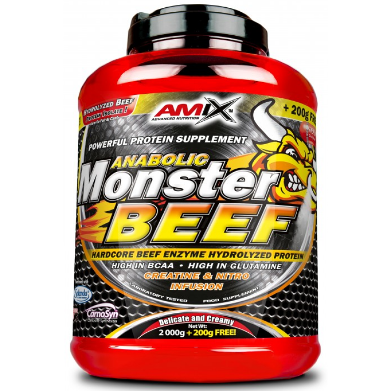 Amix Nutrition Anabolic Monster BEEF 90% veisevalk 2,2 kg foto