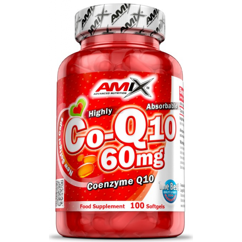 Amix Nutrition Koensüüm Q10 60 mg 100 geelkapslit