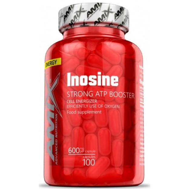 Amix Nutrition Inosine 600 100 capsules bilde Amix Nutrition Inosine 600 100 capsules fotogrāfija