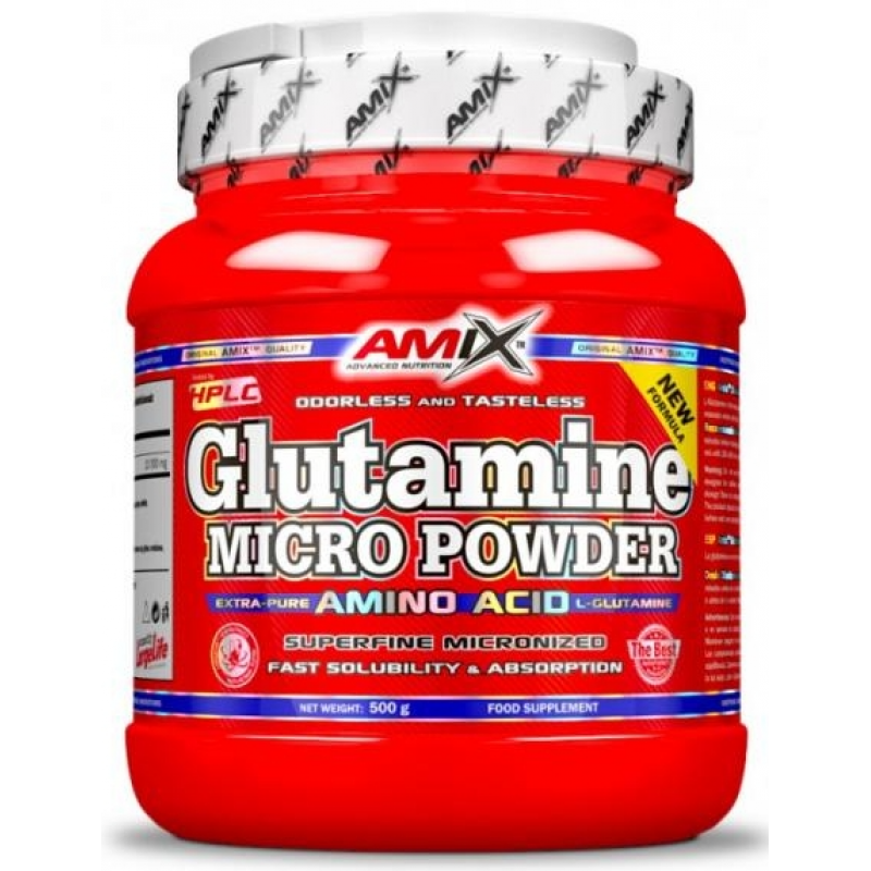 Amix Nutrition L- glutamiin 500 g foto