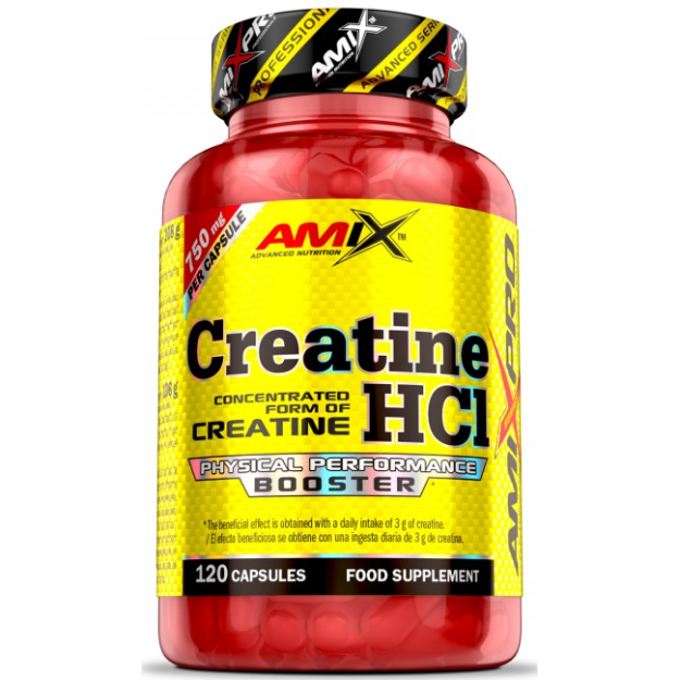 Amix Nutrition AmixPro® Creatine HCl 120 capsules paveikslėlį Amix Nutrition AmixPro® Creatine HCl 120 capsules nuotrauka