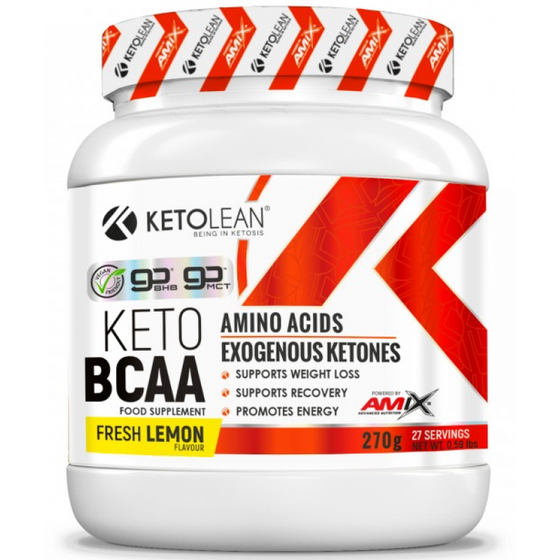 Amix Nutrition KetoLean® Keto goBHB® + BCAA 270 g foto