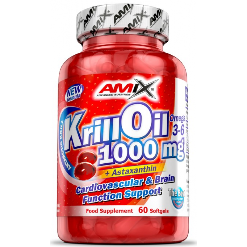 Amix Nutrition Krilliõli 1000 mg 60 geelkapslit