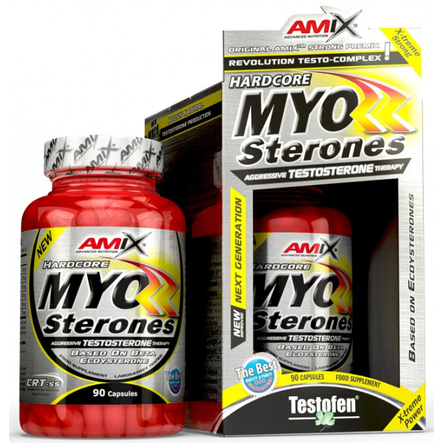 Myosterones® with Testofen® 90 capsules BOX