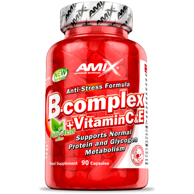 B-Complex + vit.C vit.E 90 kapslit