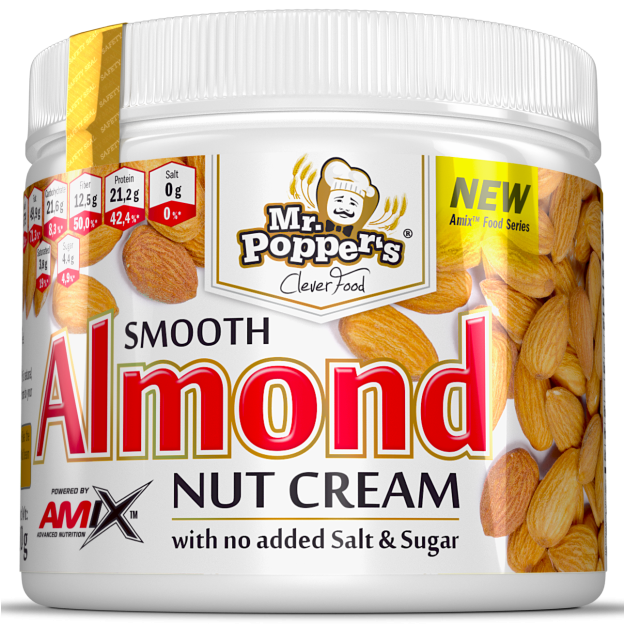 Amix Nutrition Mr.Popper ́s - Nut Almond Smooth Cream 300 g photo