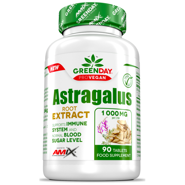 Amix Nutrition Greenday® ProVegan Astragalus Extract 90 tablets paveikslėlį Amix Nutrition Greenday® ProVegan Astragalus Extract 90 tablets nuotrauka