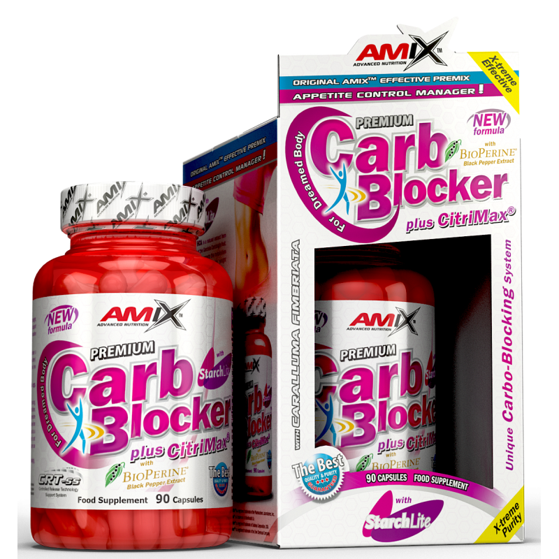Amix Nutrition Carb Blocker koos Starchlite® 90 kapslit BOX