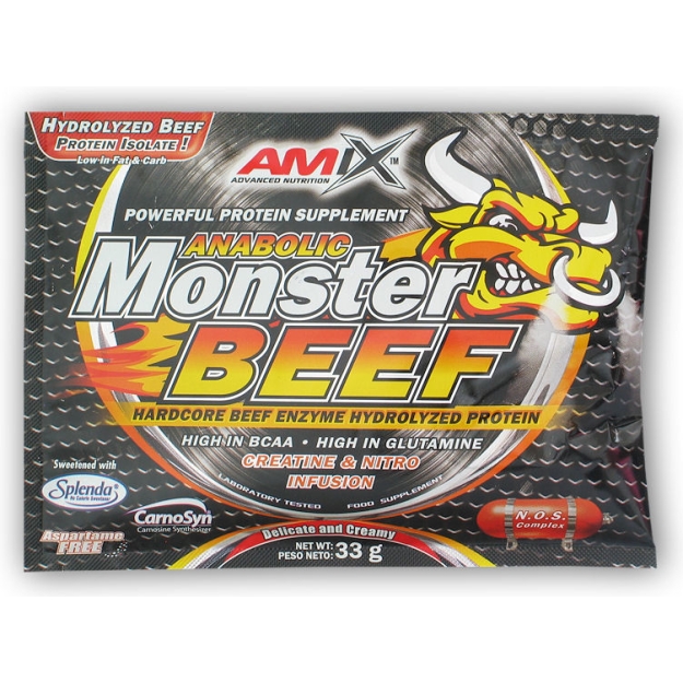 Amix Nutrition Anabolic Monster BEEF 90% Protein 33 g fotogrāfija