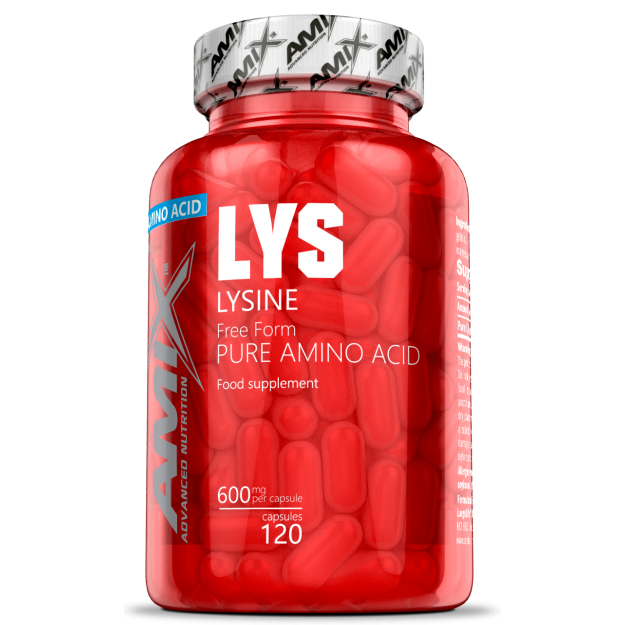 L-lizīns 600 mg 120 capsules