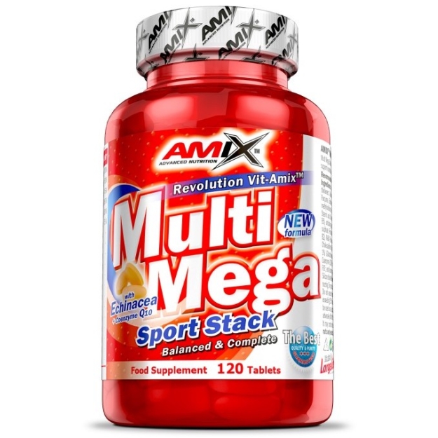 Amix Nutrition MultiMega Stack 120 tablets nuotrauka