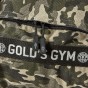 Golds Gym Unisex workout barrel bag camo black and grey - 4