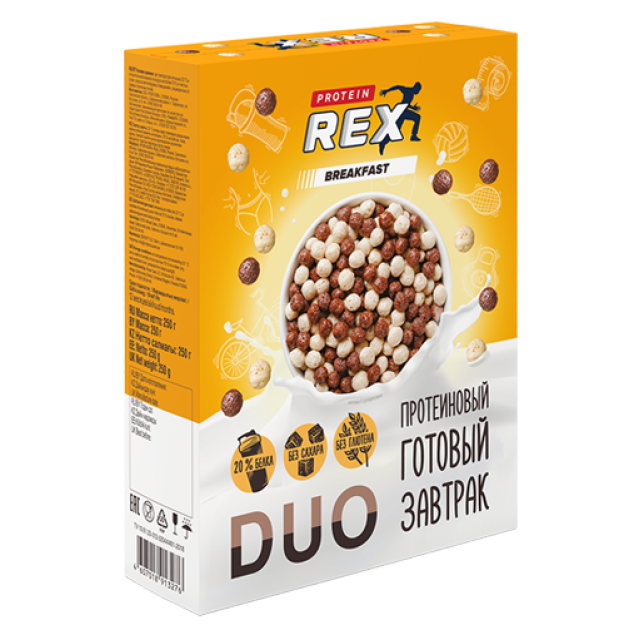 Protein Rex Protein breakfast 250g picture Protein Rex Protein breakfast 250g photo