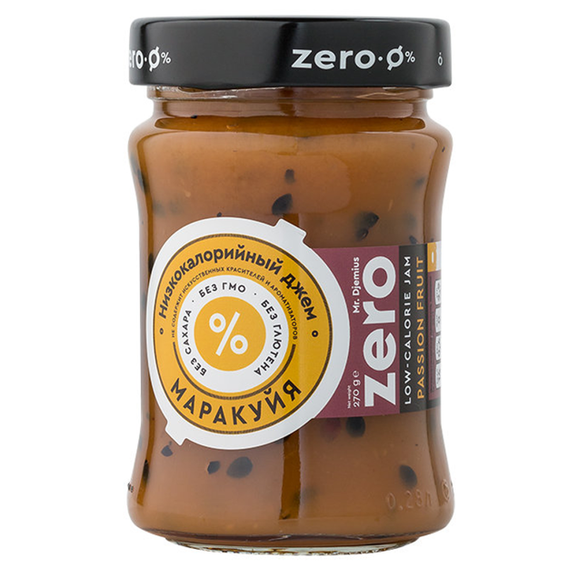 Vähese kalorisisaldusega moos, Maracuja (270ml)