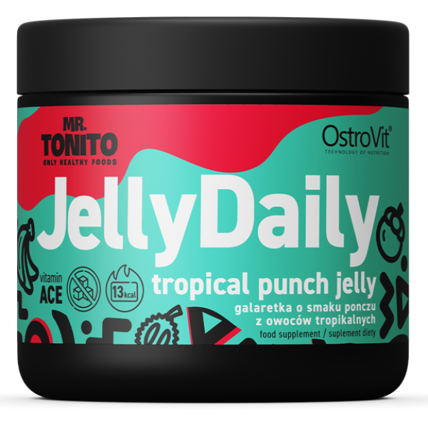 Ostrovit Mr. Tonito Jelly Daily 350 g Tropical Punch photo