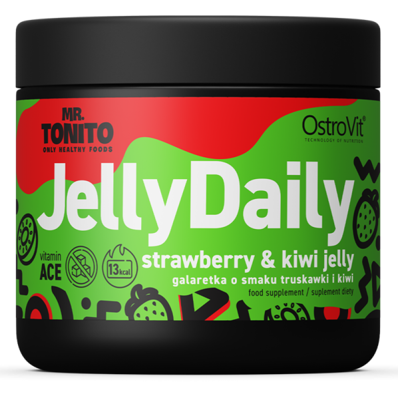 Ostrovit Mr. Tonito Jelly Daily 350 g - maasika ja kiivi foto