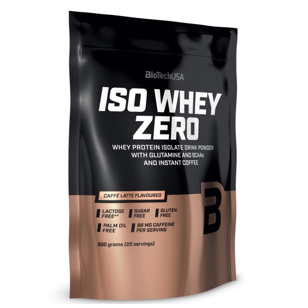 Biotech USA Iso Whey Zero 500g - Caffe Latte фото