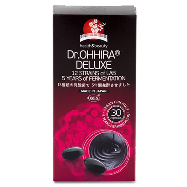 DELUXE 5-AASTANE RETSEPT 12 SORDI HAPENDATUD PIIMHAPPEBAKTERITEGA 30 caps