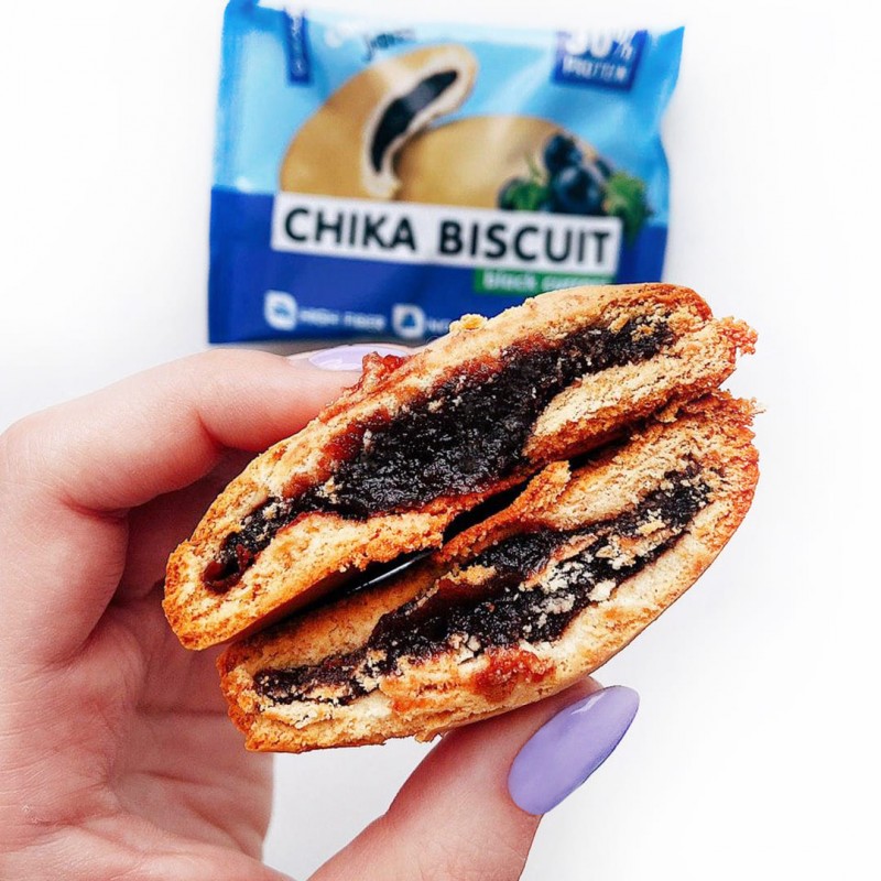 Bombbar Chika Biscuit mustsõstra moosiga 50g foto