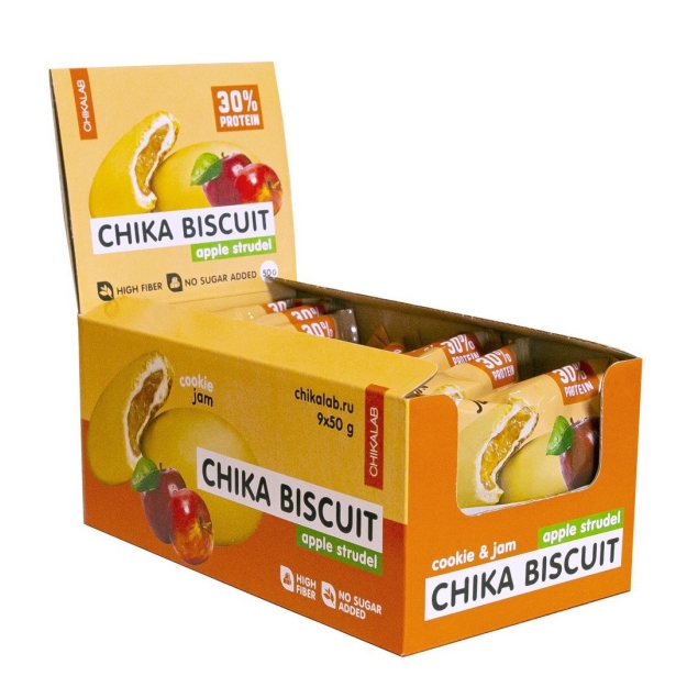 Chika Biscuit Apple struudel 50g