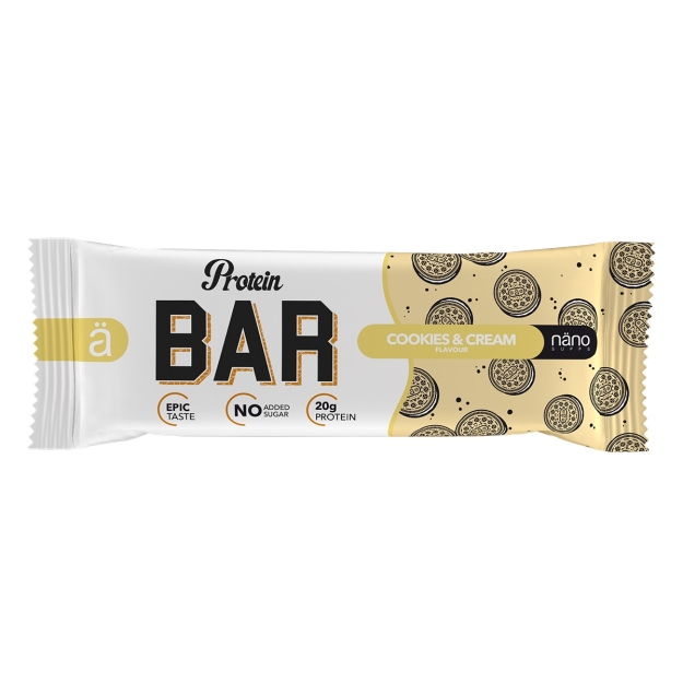 Ä Nano supps Ä Protein Bar Cookies & Cream 58g photo