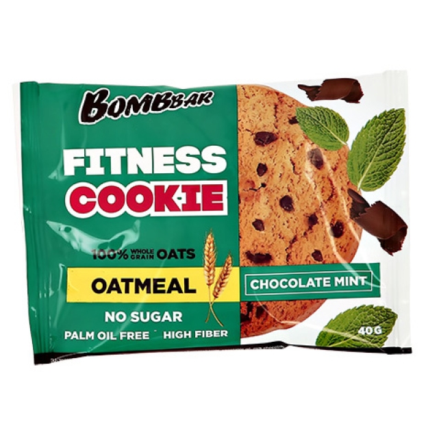 Fitness kaeraküpsis 40g chocolate-mint
