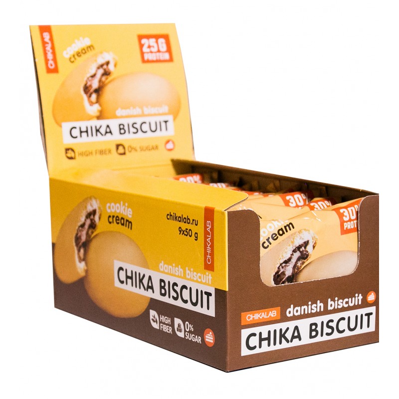 Bombbar Chika Biscuit danish 50g foto