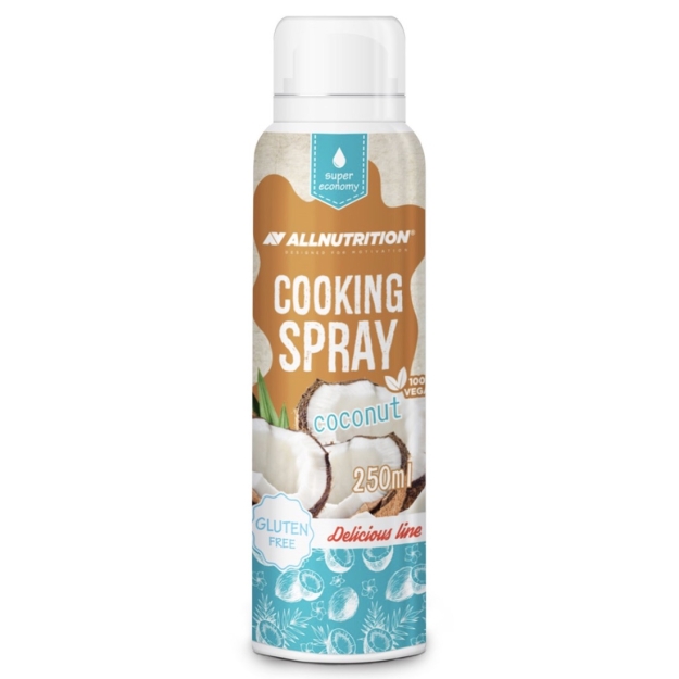 AllNutrition COOKING SPRAY 250 ml COCONUT bilde AllNutrition COOKING SPRAY 250 ml COCONUT fotogrāfija