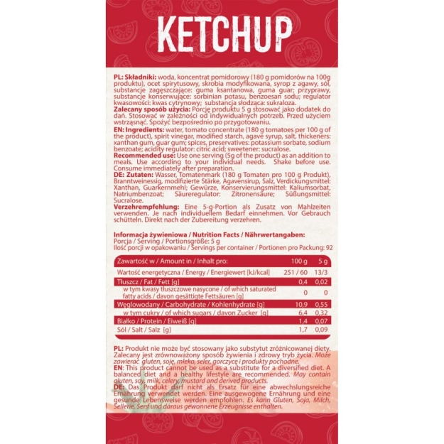 AllNutrition Кетчуп 460g картинка AllNutrition Кетчуп 460g фото