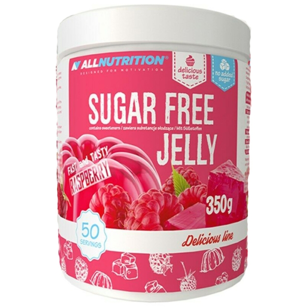 AllNutrition Sugar free Jelly 350g raspberry foto