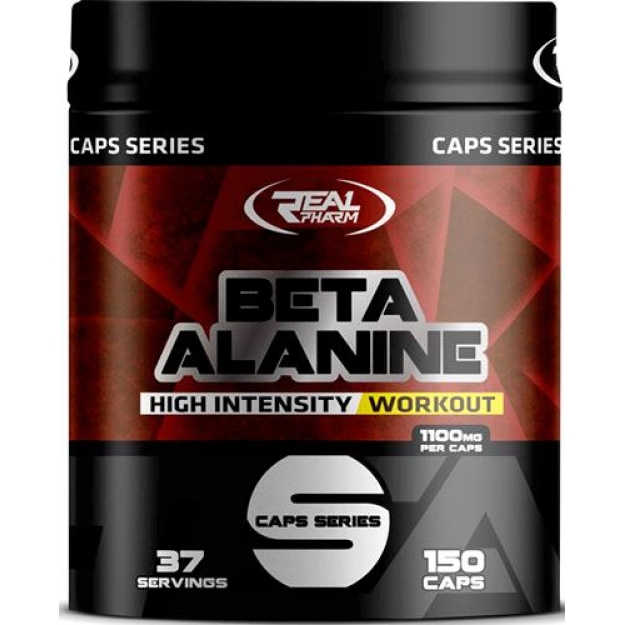 Real Pharm Beta Alanine 1100mg 150caps paveikslėlį Real Pharm Beta Alanine 1100mg 150caps nuotrauka