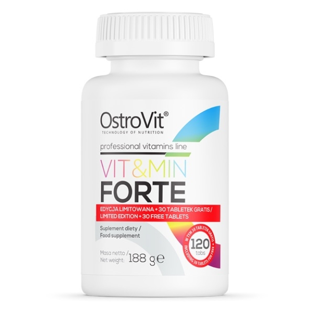 Ostrovit Vit & Min FORTE 120 tabletti foto