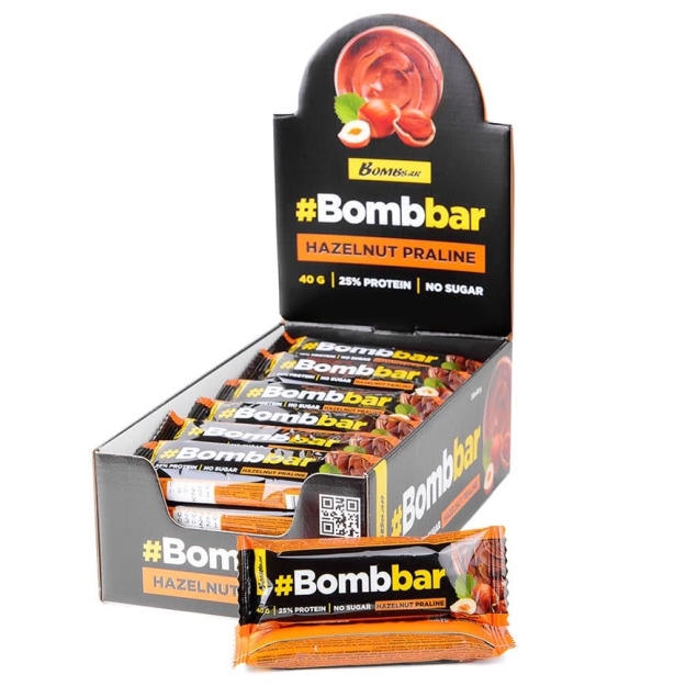#Bombbar Metsapähkli proteiinibatoon 40g