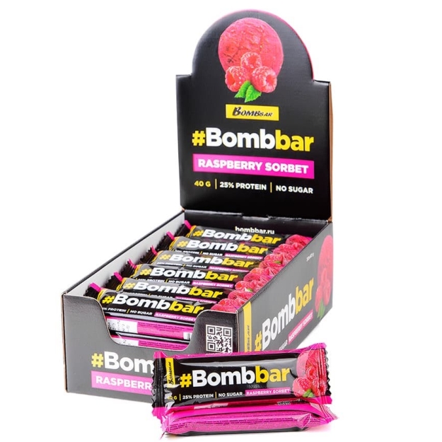 Bombbar #Bombbar Vaarika proteiinibatoon 40g pilt Bombbar #Bombbar Vaarika proteiinibatoon 40g foto