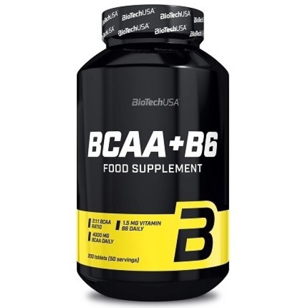 Biotech USA BCAA+B6 200tabs bilde Biotech USA BCAA+B6 200tabs fotogrāfija