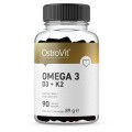 Omega 3 D3 + K2 90 kapsulių