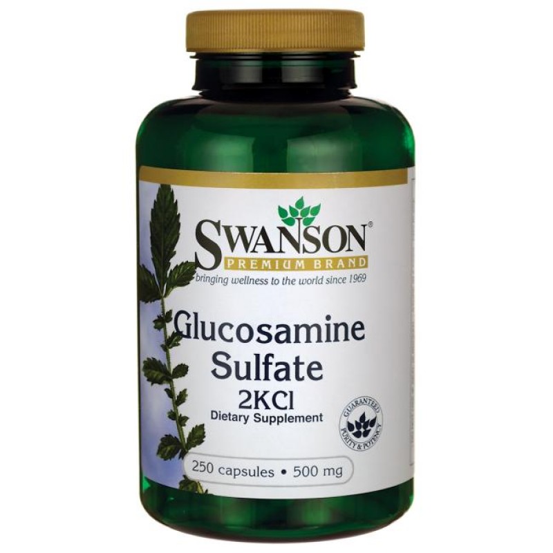 Swanson Glükoosamiin 500 mg 250 kapslit foto