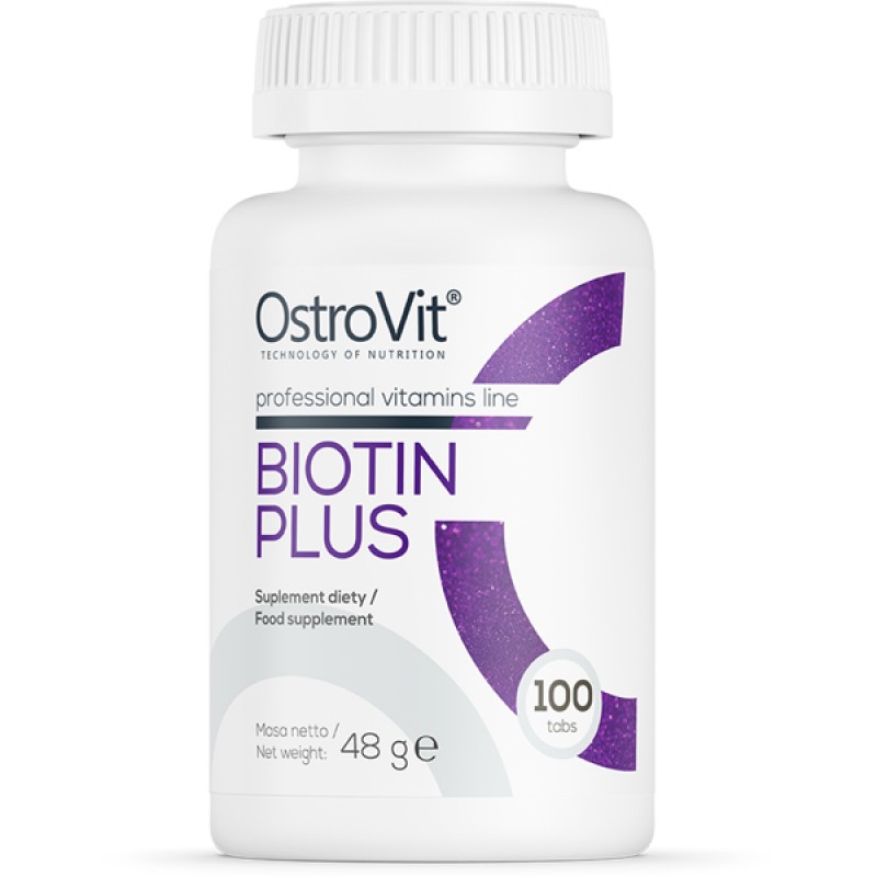 Ostrovit Biotin Plus 100 tabletti foto
