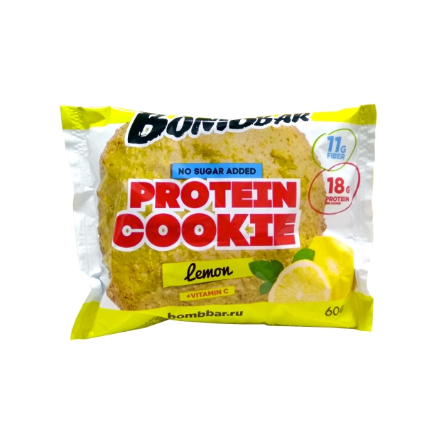 Bombbar Proteiiniküpsis 60g , sidruni picture Bombbar Proteiiniküpsis 60g , sidruni photo