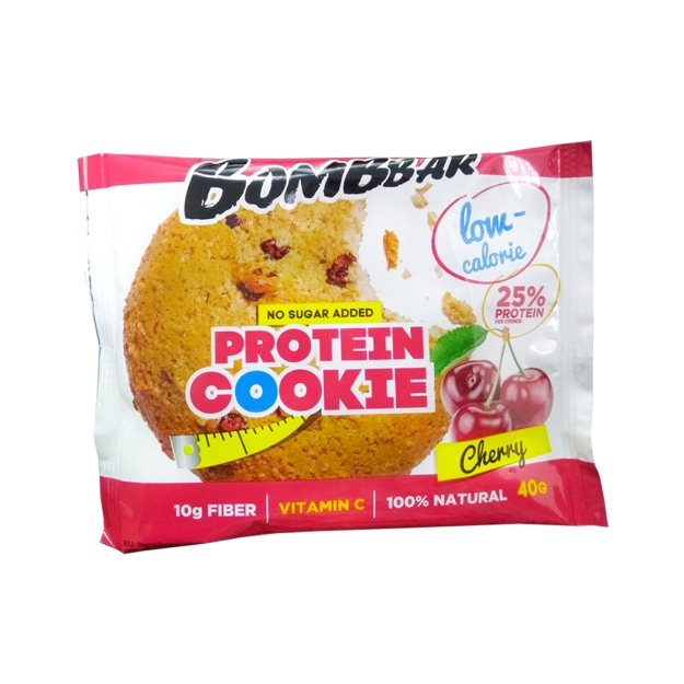 Bombbar Proteiiniküpsis 40g, Kirsi picture Bombbar Proteiiniküpsis 40g, Kirsi photo