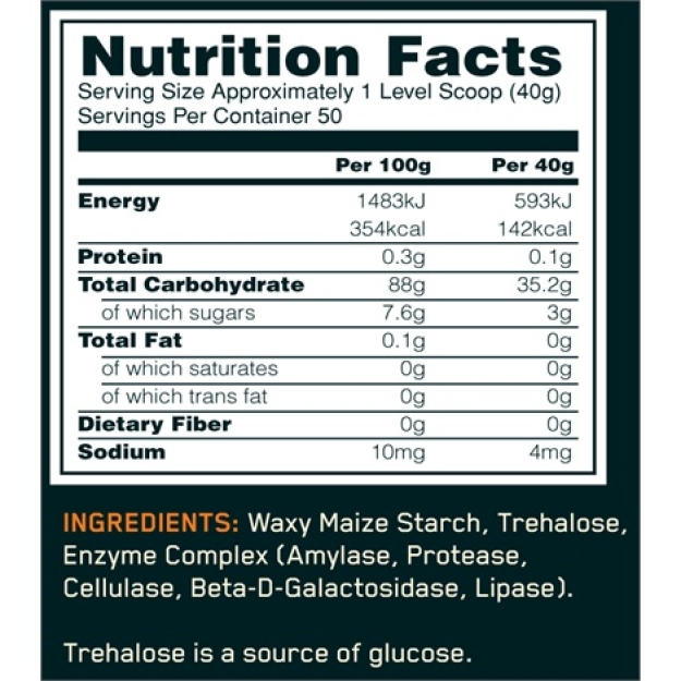 Optimum Nutrition Glycomaize 2 kg bilde Optimum Nutrition Glycomaize 2 kg fotogrāfija