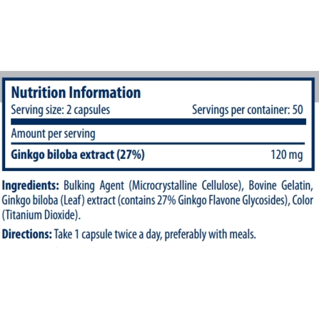 Scitec Nutrition Ginkgo Biloba 100caps picture Scitec Nutrition Ginkgo Biloba 100caps photo