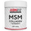 Iconfit MSM kolagenas + Vitaminas C 300 g nuotrauka