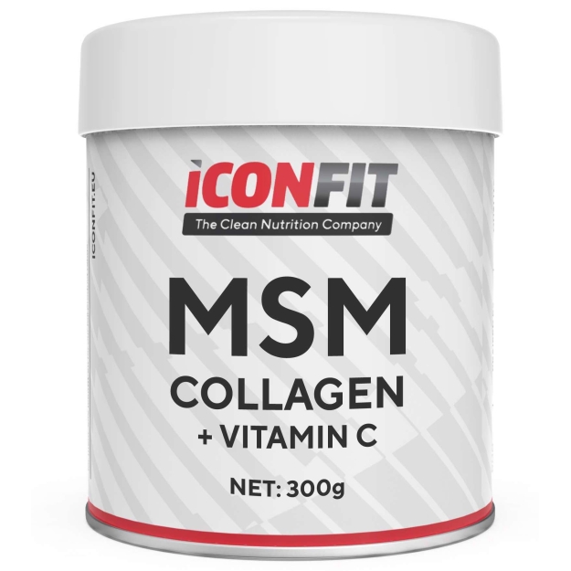 Iconfit MSM kolagenas + Vitaminas C 300 g nuotrauka