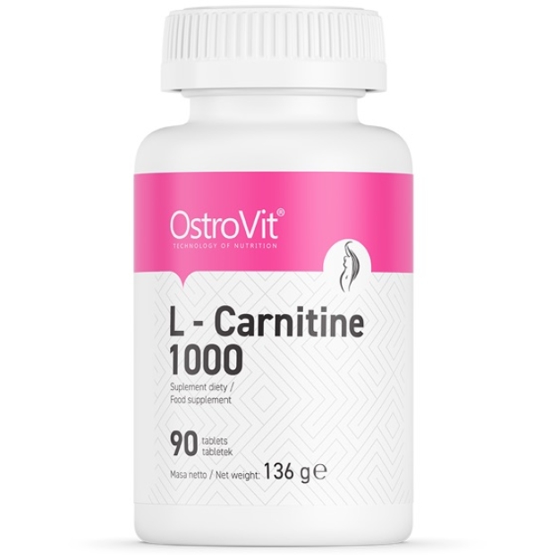Ostrovit L-karnitiin 1000 90 tabletti pilt Ostrovit L-karnitiin 1000 90 tabletti foto