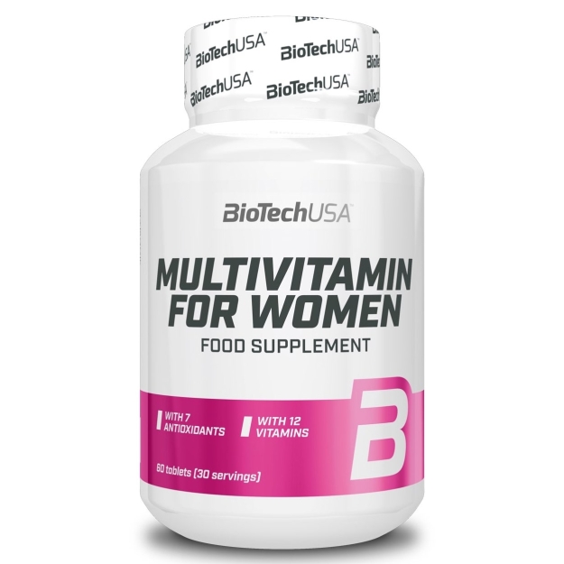 Biotech USA Multivitamin for Women 60tabs картинка Biotech USA Multivitamin for Women 60tabs фото