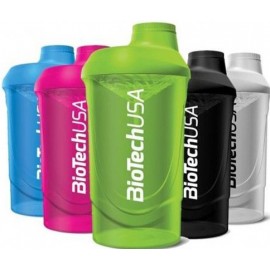 Pure Form Shaker Bottle with Blender Ball, 600mL