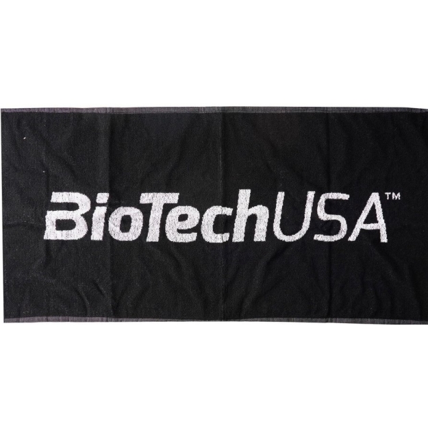 Biotech USA Dvielis Melns 100 x 50 cm bilde Biotech USA Dvielis Melns 100 x 50 cm fotogrāfija