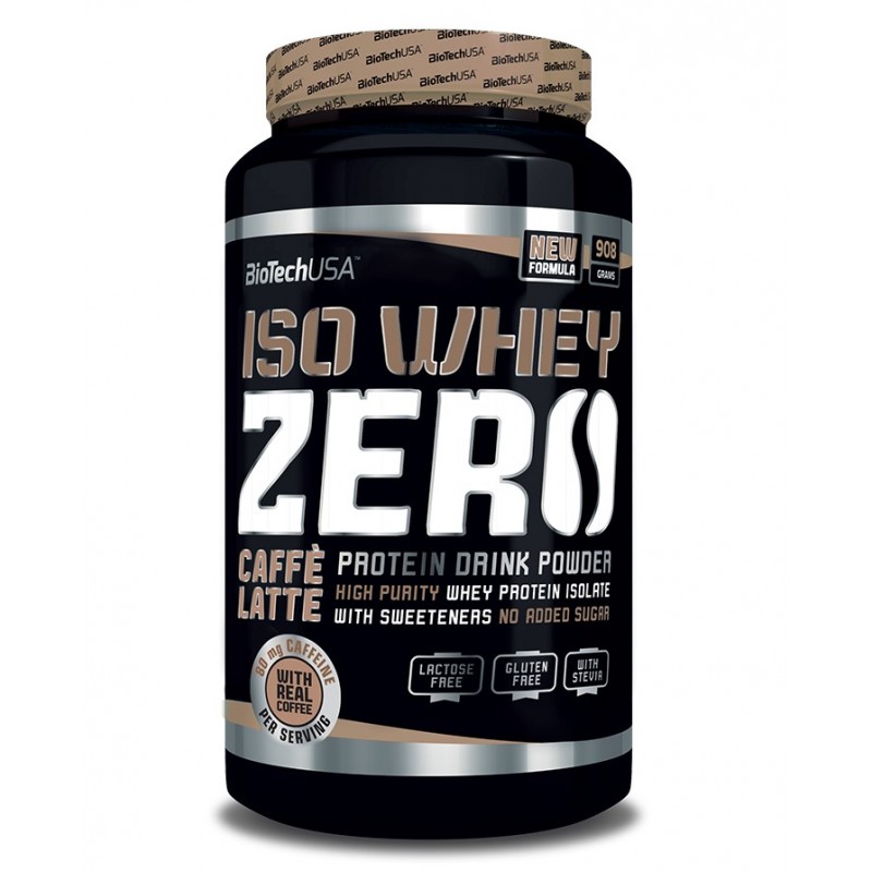 Biotech USA Iso Whey Zero 908g - Caffe Latte