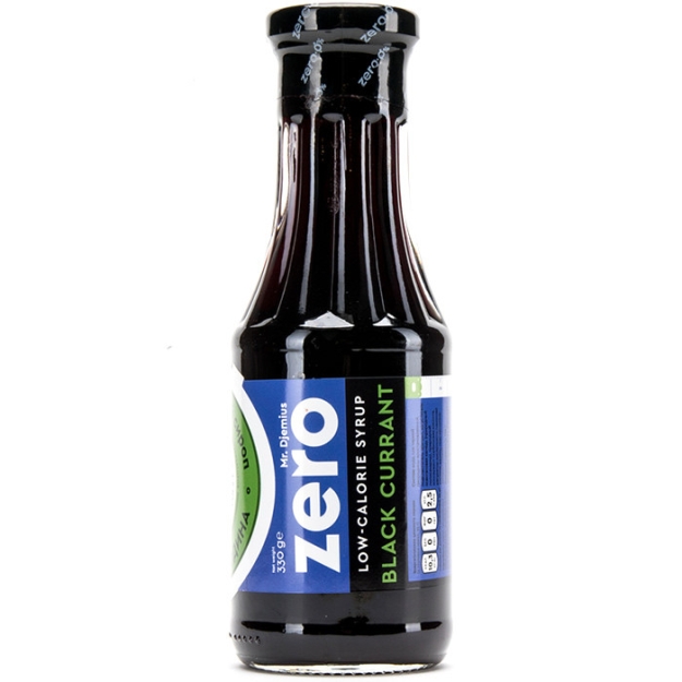 Mr Djemius Zero Madala kalorsuse-ja rasvasisaldusega siirup, Mustasõstra 330 ml photo